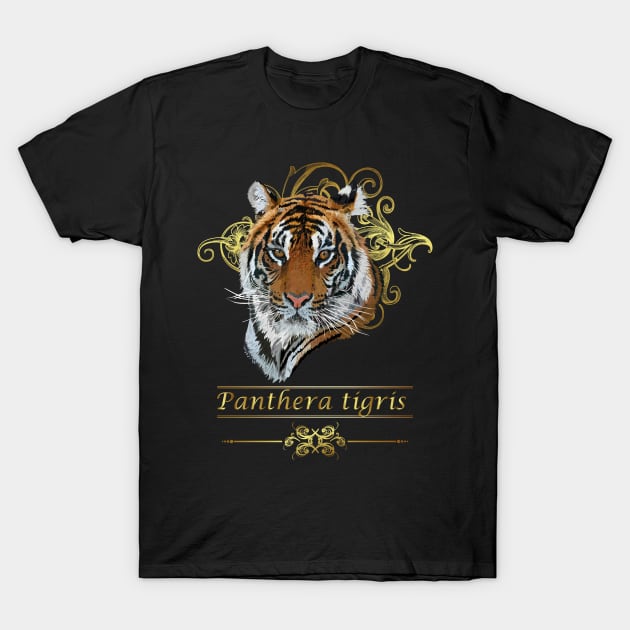 Bengal tiger T-Shirt by obscurite